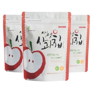 JAYONTREE 冷凍乾燥蘋果片, 20g, 3包