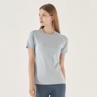 nokjok 女性涼感透氣基本款瑜珈皮拉提斯短袖T恤