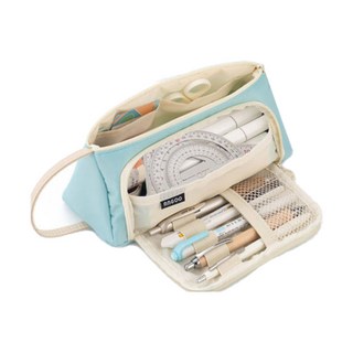 Life Gear 多用途筆袋 鉛筆盒, 1個, 薄荷綠