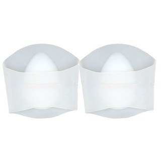 Saenggaknarae 矽膠扁平足足弓墊 雙腳適用 白色, 1套