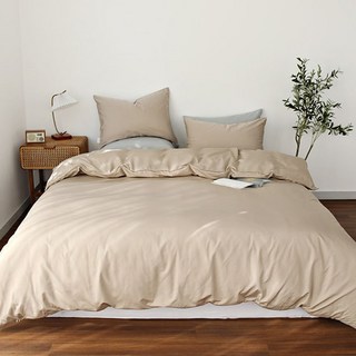 아망떼 드림웰 알러지케어 홑겹이불커버, 모카베이지