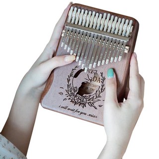 原聲17音貓咪故事相思木卡林巴琴, 1個