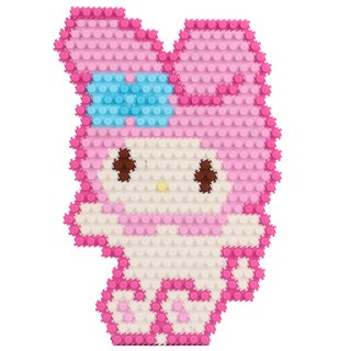 MY MELODY 美樂蒂 BUNNYLAND 像素奈米積木, 混合顏色
