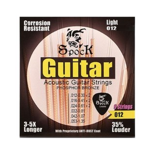 CheerCheer 吉他弦 012 套組, 銅, 單一商品, 1個