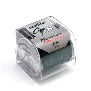 갓포스 슈퍼라인 PE X8합사 낚시줄 300m, 국방색, 1개