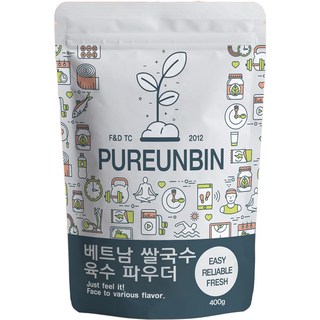 Pureunbin 越南米粉湯粉包, 400g, 1包