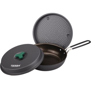 TIERRA 多功能平底鍋 + 蒸鍋套組 TC-2003S/SPD, 1套, 混色