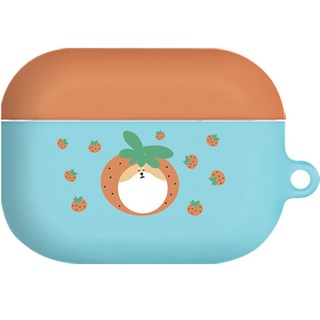 BANIMONG Chiba Daeng Dongle AirPods Pro 超薄硬殼+鑰匙圈套組, 柑橘芝, 單品