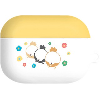 BANIMONG Chiba Daeng Dongle AirPods Pro 超薄硬殼+鑰匙圈套組, 快樂三芝, 單品