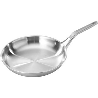 HANIL STAINLESS STEEL IH爐適用5層不鏽鋼單柄平底鍋, 28cm, 1個