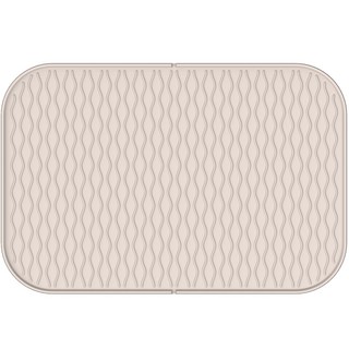 Catstag 貓用防落砂貓砂墊, 米色, 1個