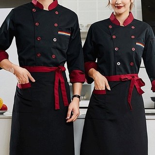時尚廚師工作服上衣