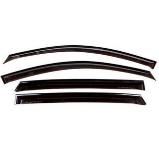 리드홈 튼튼한 스모그 썬바이저 4p 풀세트, 현대 포터2 더블캡 1986~, 투명블랙