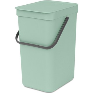 brabantia 手提式多用途垃圾桶 12L, 翡翠綠