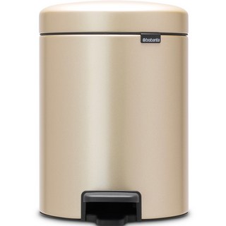 brabantia New Icon腳踏式垃圾桶, 金屬金色