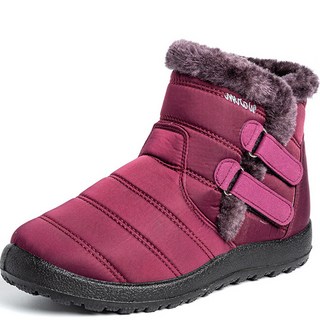 메드인코 女款內刷毛防水防滑保暖靴