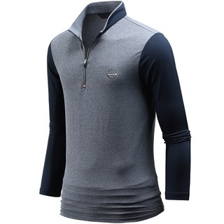 DAKUANG 男款彈力樽領高爾夫長袖Polo衫 E07P7_ql4203