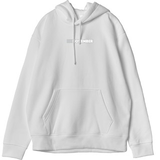 Montimon 男款 NOVEMBER 印花刷毛連帽T恤