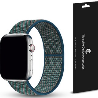 디씨네트워크 경량 스포츠 밴드 스트랩 42 / 44 / 45 / 49mm, 체크그린