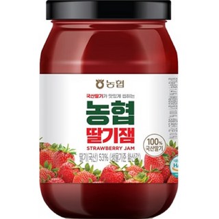 Nonghyupsikpum 草莓果醬, 370g, 1個
