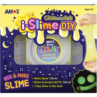 Ice Slime DIY Glow 迷你套裝, 夜光, 18克