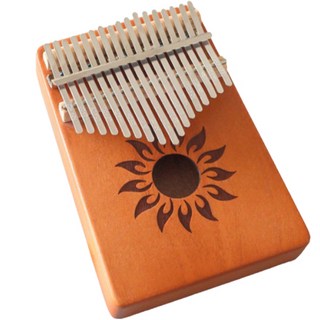 Tingall 17音階 高級卡林巴 太陽, 1個