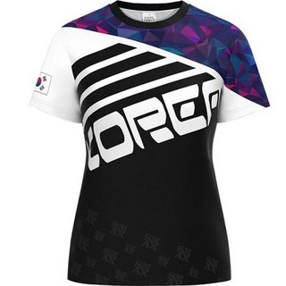 Smax 韓國女款 Grand Shoulder Fit Cool 材質羽毛球 T 卹 SMAX-04