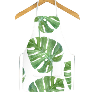 印花圍裙, 02龜背竹（默認口袋）