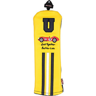 COLLYS GOLF Super Racing 高爾夫球桿套 多功能桿, 黃色, 1個