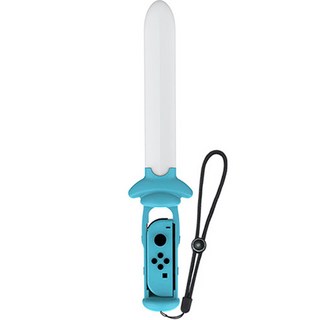 UPMARKET DOBE 任天堂 Switch OLED Joy-Con LED 劍型握把 藍色, 1個, 單一商品