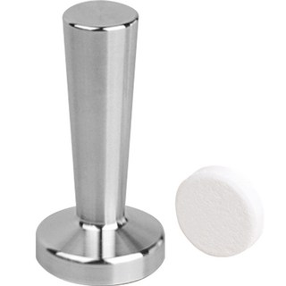 KALDIN illy 咖啡 重複使用 再利用 多次使用 不鏽鋼填壓器 + 泡沫清潔劑組合, 1套, 單一顏色