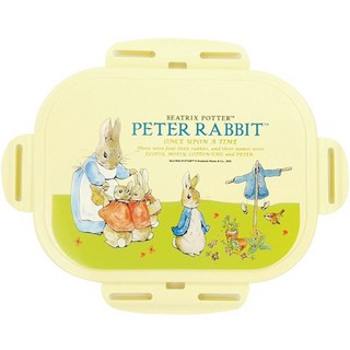 피터래빗 도시락 전용 밀폐형 실리콘 고무패킹 뚜껑 일반 잠금형, 1개, 3314-9 아이보리