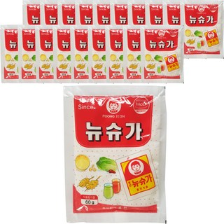 PoongJeonFood 糖粉, 20個, 60克