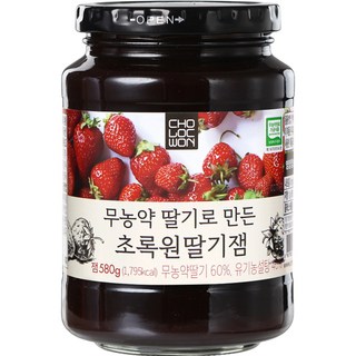 CHOLOCWON 草莓果醬, 1罐, 580g