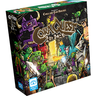 asmodee 韓國 Cora Quest 桌遊, 混合色, 1個