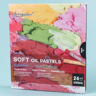 조르조네 소프트 고급형 오일파스텔, 24색, 1개
