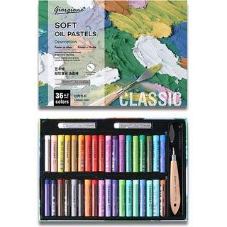 Simply & 喬爾喬內 軟性油畫棒 經典款, 36色, 1個