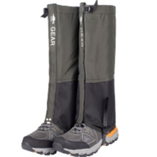 에쉬울프 야외 등산 작업 방수 롱 스패츠 2p, 다크그린