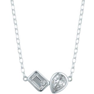 OST 女士Puremond方形水滴項鍊 OTN222809DWW