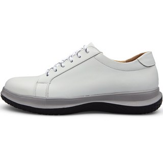 VONIN 천연 소가죽 세미 키높이 스트링 캐주얼 스니커즈 GK092WH