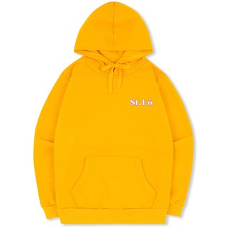 Rorori 女款 YSL風小標誌刷毛連帽T恤