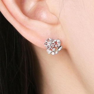 OST 女性十月蛋白石金盞花誕生花耳環 OTS1T8T15BWW