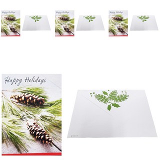 Hallmark 聖誕卡片 4入組 BXX1001B, 1套, 混合色