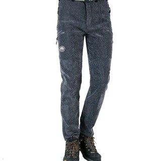 燈芯絨工裝彈性戶外刷毛褲 KHSD3W