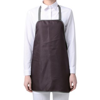 WELLPRON 掛脖式客人用圍裙, 10個, 棕色