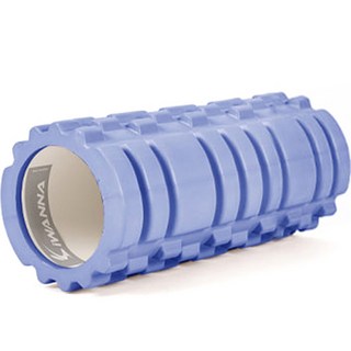 韓國 iWANNA 按摩泡棉滾筒, 里維埃拉藍, 1個
