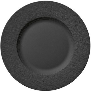 Villeroy&Boch Manufacture Rock 平盤, 1個, 黑色
