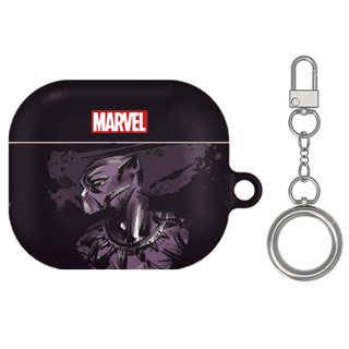 漫威黑豹彩繪硬殼保護殼 AirPods 3代, 紫色, 單一商品