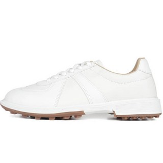 男款無釘皮革手工德軍8高爾夫球鞋 NQ145