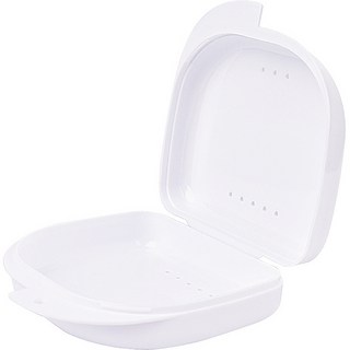 City Company 假牙收納盒, 1個, 白色